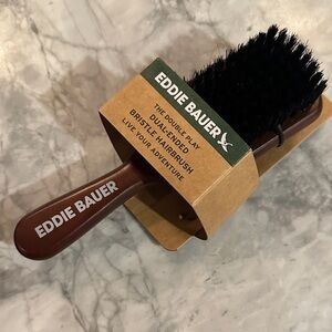 Eddie Bauer Dual-Handed Hairbrush - Black and Brown